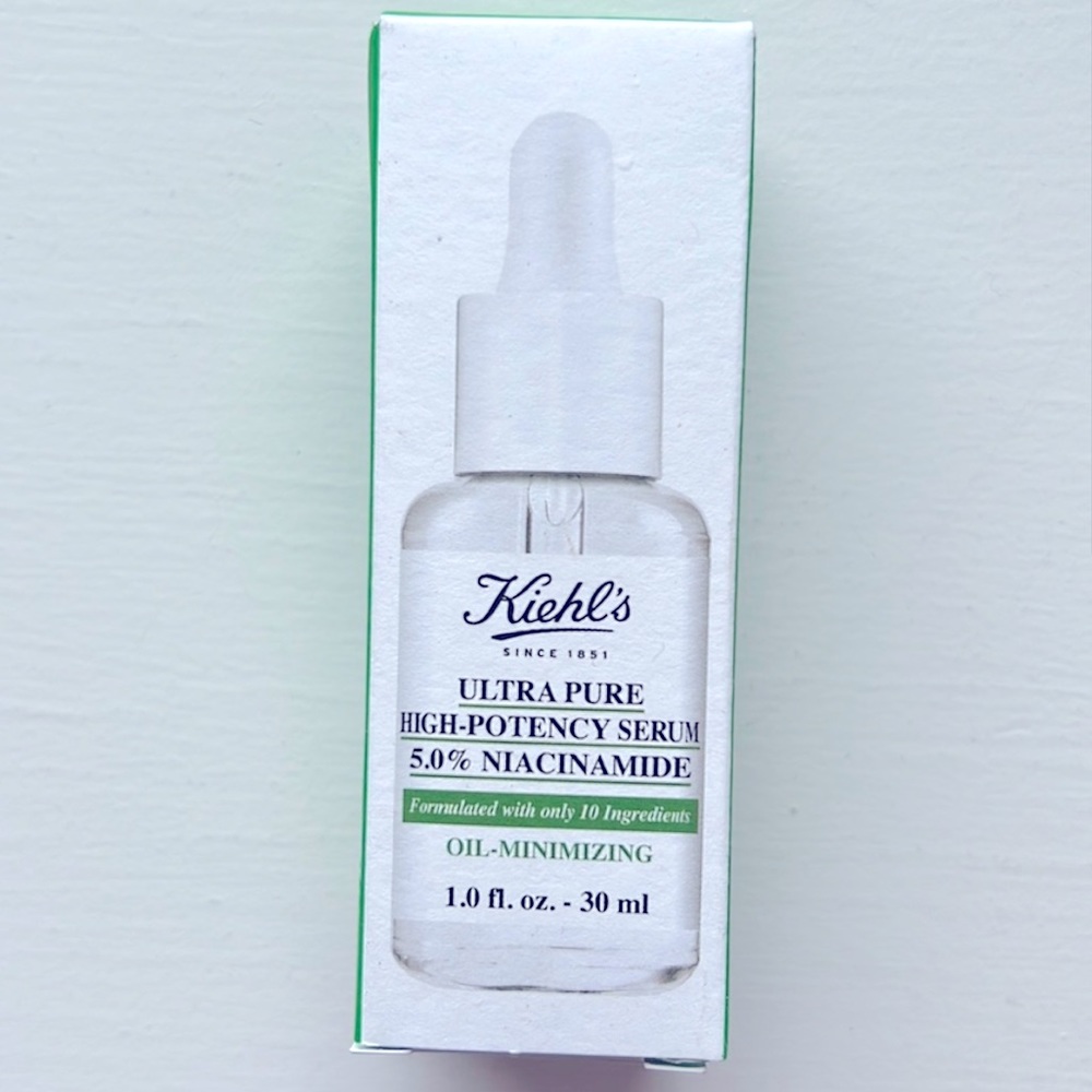 Kiehl's Ultra Pure High-Potency 5.0%
Niacinamide Serum.
